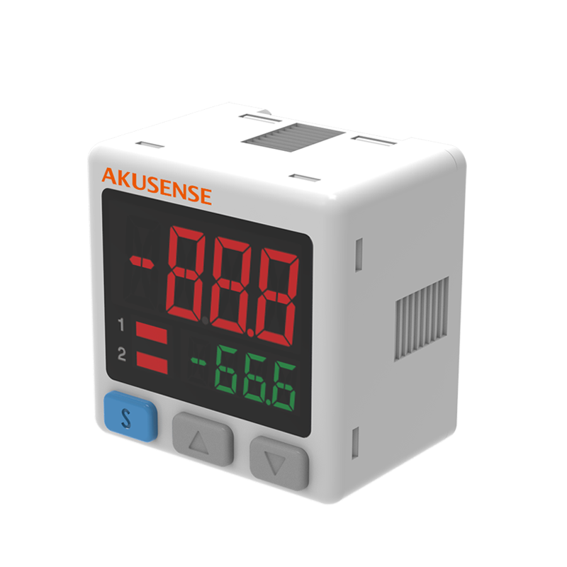 AKUSENSE MQ Digital Vacuum and Air Pressure Switch for Pneumatic Automation